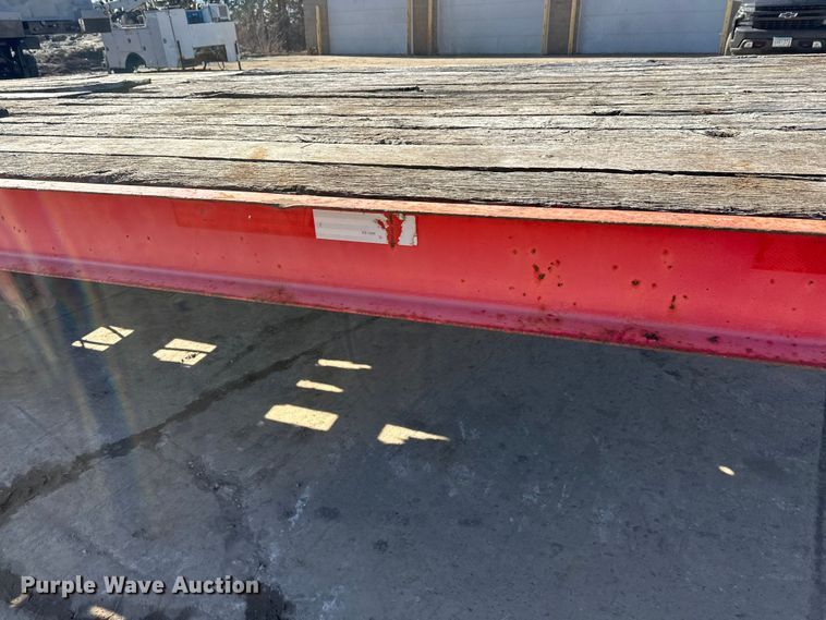 image for item FK1683 1997 Trail King Industries TK20 equipment trailer