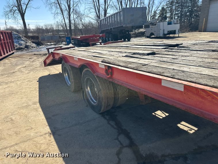 image for item FK1683 1997 Trail King Industries TK20 equipment trailer