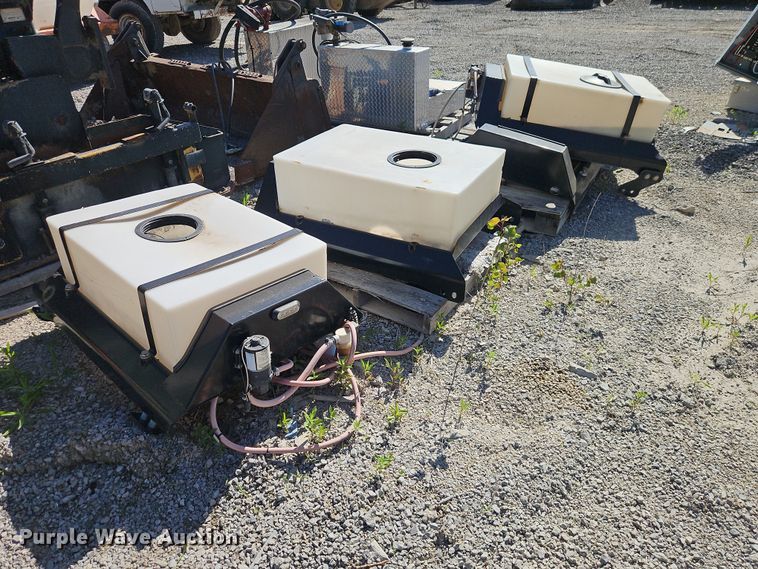 image for item FN5680 (3) skid steer water tanks