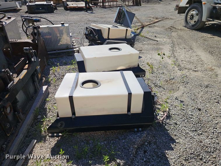 image for item FN5680 (3) skid steer water tanks