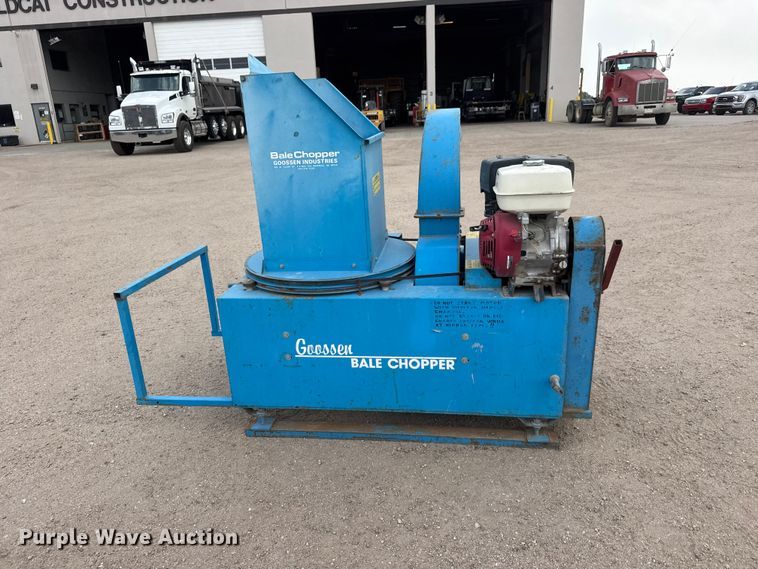 image for item NA9317 Goossen bale chopper