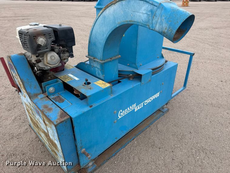 image for item NA9317 Goossen bale chopper