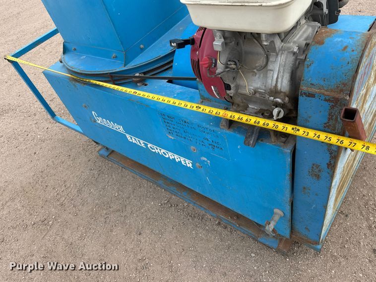image for item NA9317 Goossen bale chopper