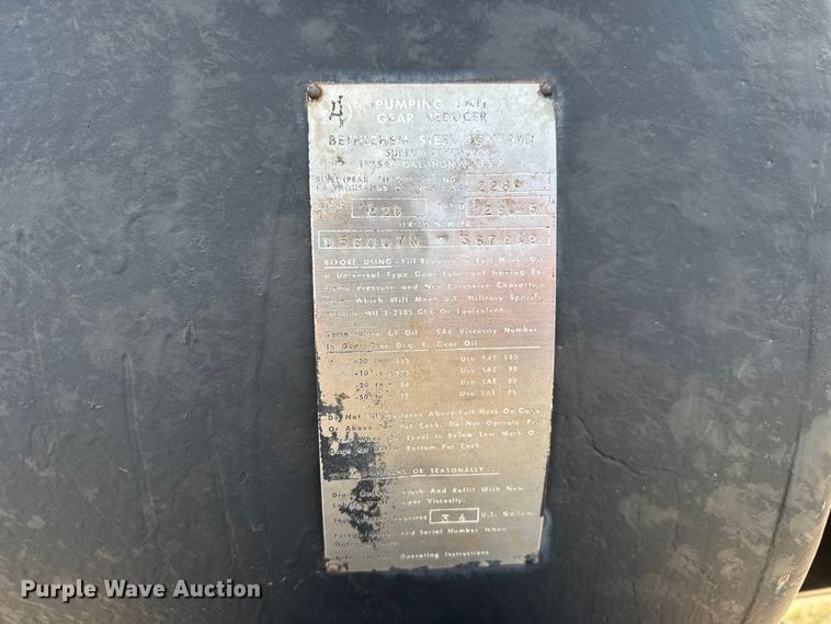 image for item NA9342 Lufkin/Bethlehem 228 pump jack