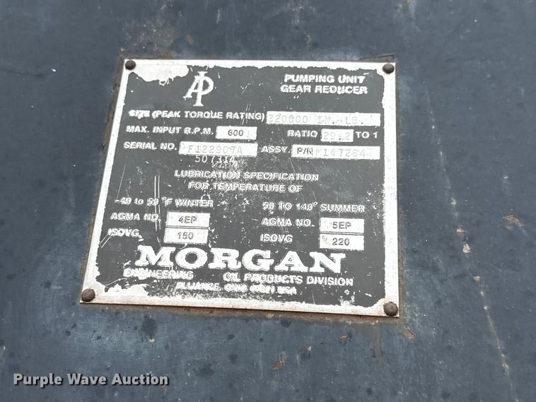image for item NA9350 Lufkin/Morgan C-320D-256-120