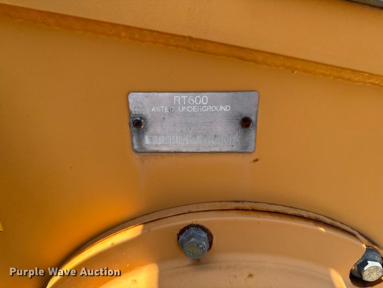 image for item OE9562 Astec RT600 trencher