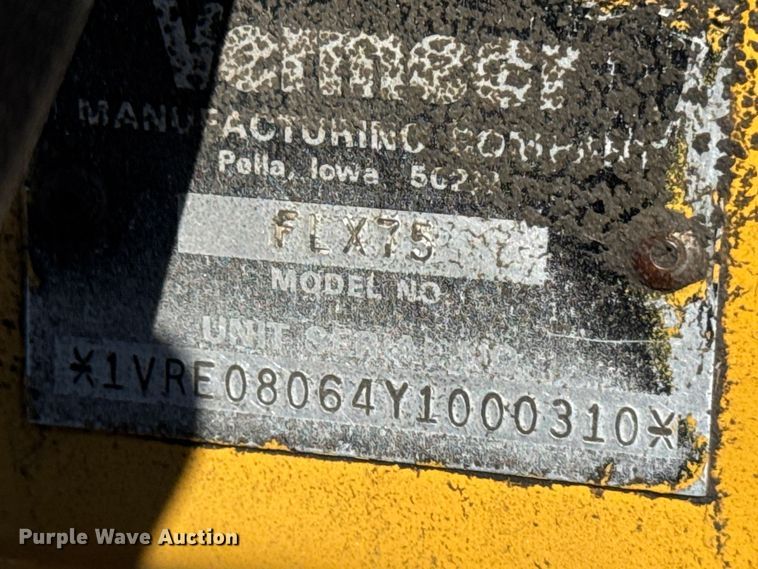 image for item OE9568 2000 Vermeer FLX75 cable plow