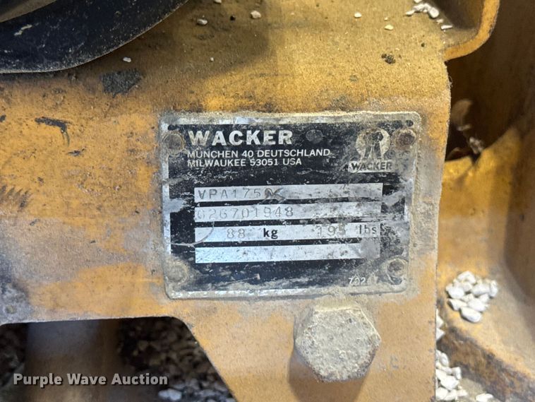 image for item OE9576 (2) plate compactors