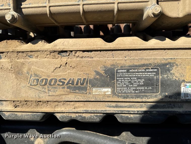 image for item YA1197 2020 Doosan DX350LC-5 excavator