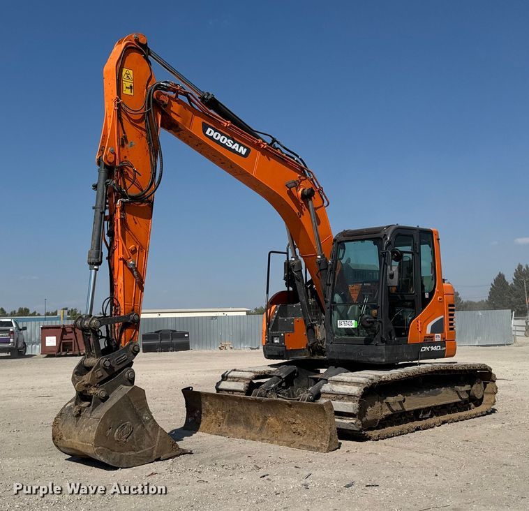 image for item YA1213 2021 Doosan DX140LCR-5 excavator