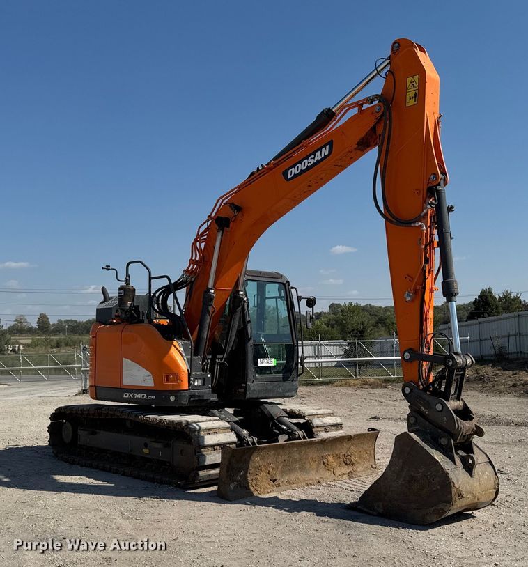 image for item YA1213 2021 Doosan DX140LCR-5 excavator