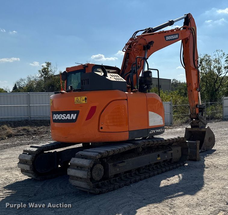 image for item YA1213 2021 Doosan DX140LCR-5 excavator