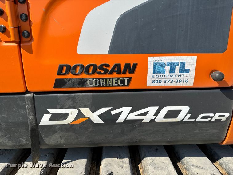 image for item YA1213 2021 Doosan DX140LCR-5 excavator