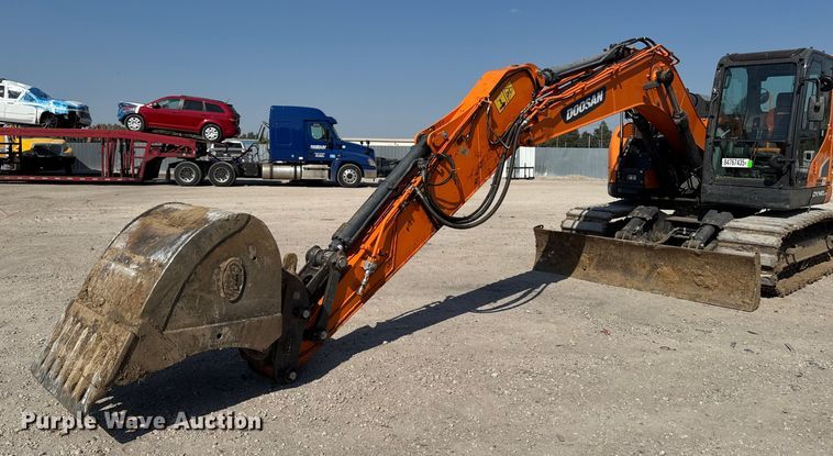 image for item YA1213 2021 Doosan DX140LCR-5 excavator