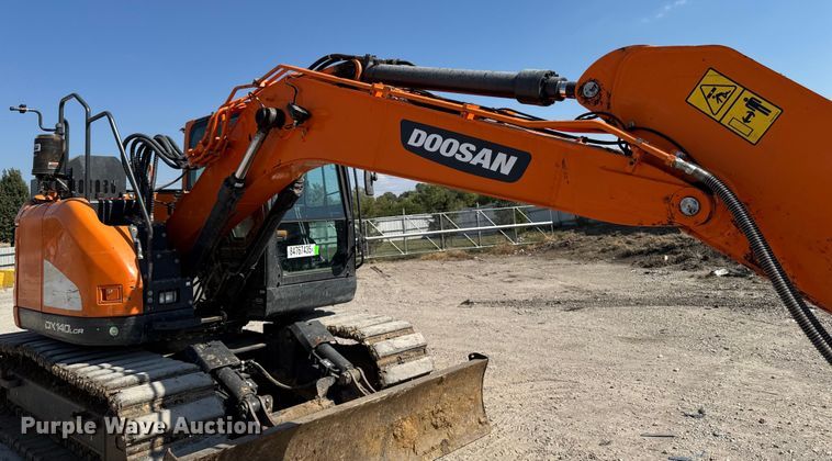 image for item YA1213 2021 Doosan DX140LCR-5 excavator