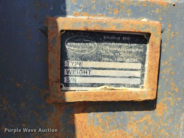image for item YA1552 Strickland mini excavator bucket
