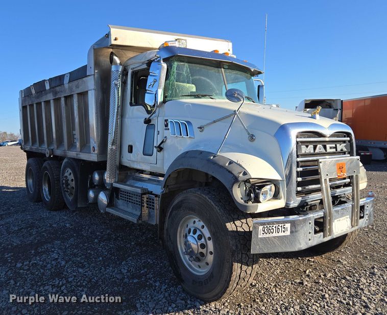 image for item YA1742 2020 Mack Granite GR64F dump truck