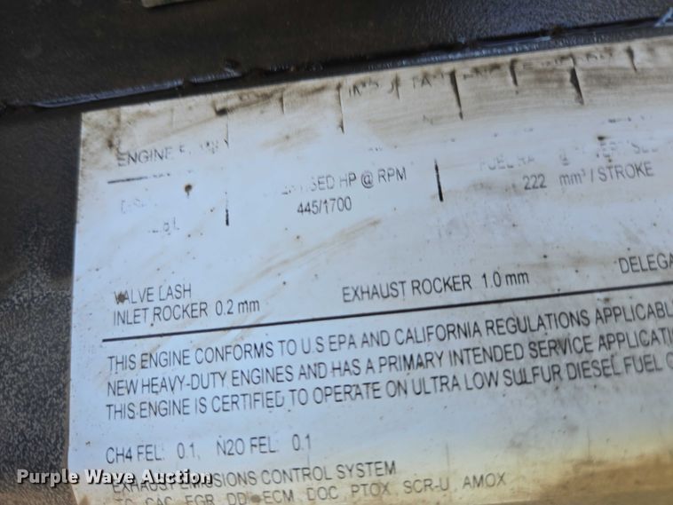 image for item YA1742 2020 Mack Granite GR64F dump truck