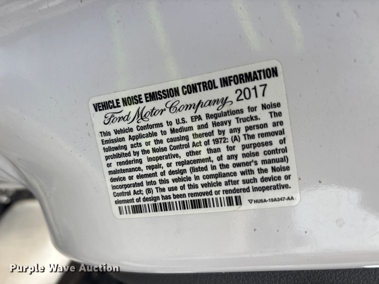 image for item YA2808 2017 Ford F750  forestry bucket truck