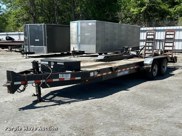 image for item YA2827 2015 Sure-Trac equipment trailer