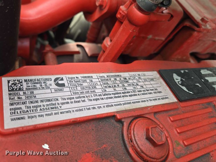 image for item YA2884 2023 Mack MD propane delivery truck