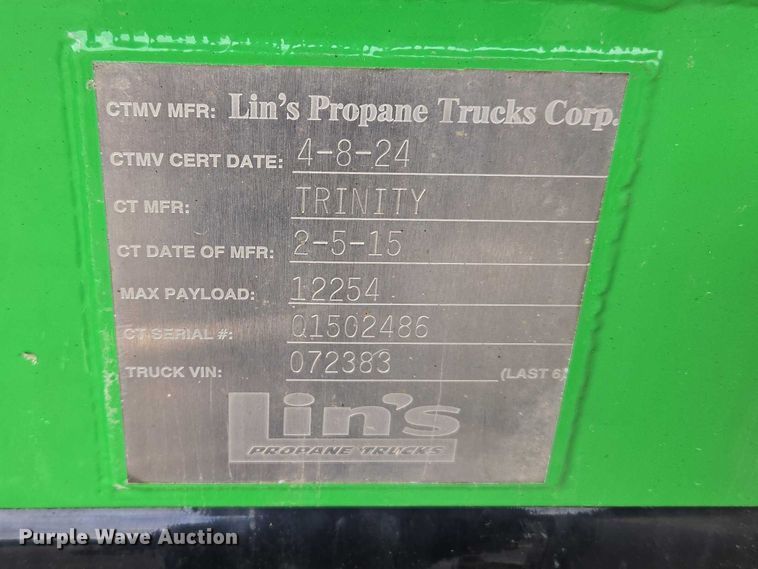 image for item YA2884 2023 Mack MD propane delivery truck