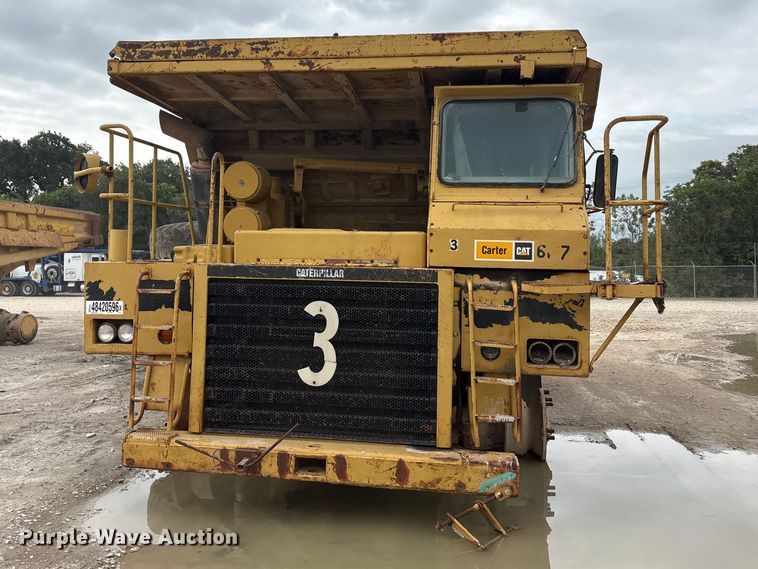 image for item YA3038 1980 Caterpillar 733B haul truck