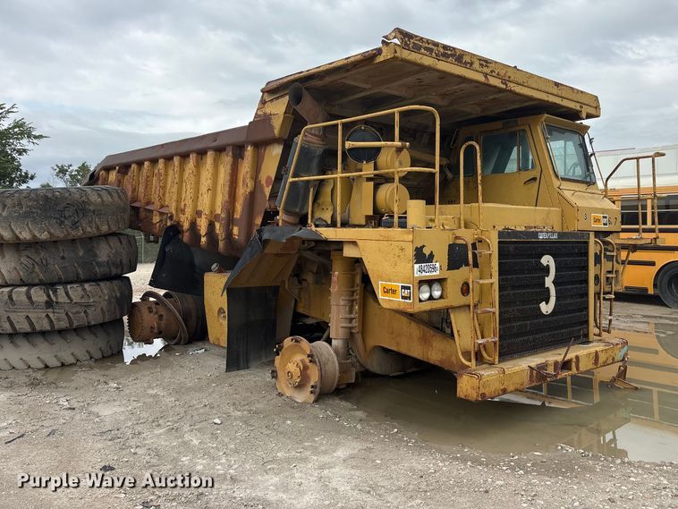 image for item YA3038 1980 Caterpillar 733B haul truck