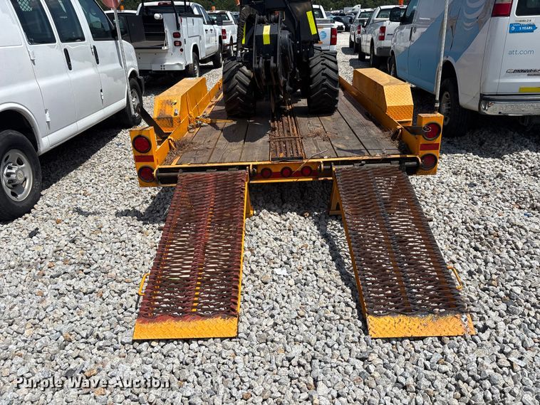 image for item YA3098 2020 Lucon 5T142BW-HDP equipment trailer with 2016 Ditch Witch 410SX trencher