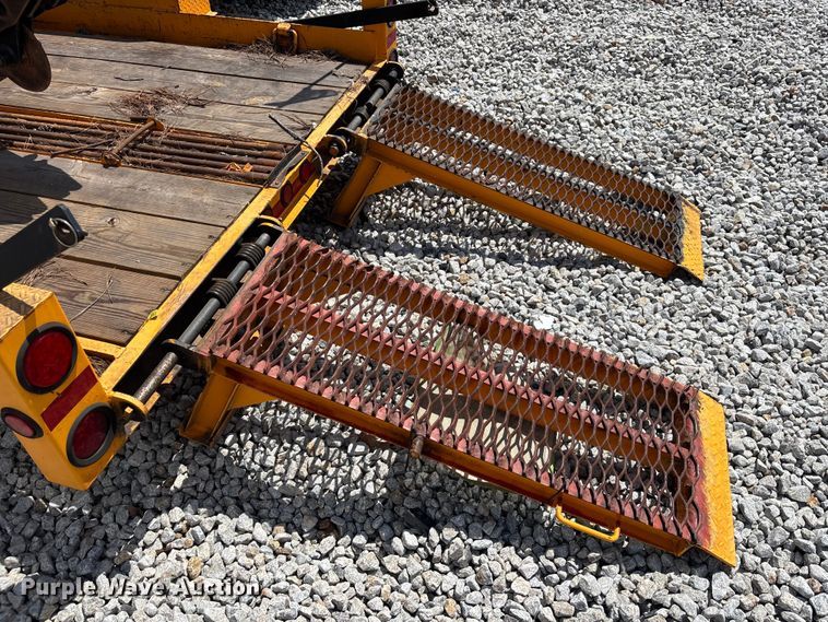 image for item YA3098 2020 Lucon 5T142BW-HDP equipment trailer with 2016 Ditch Witch 410SX trencher