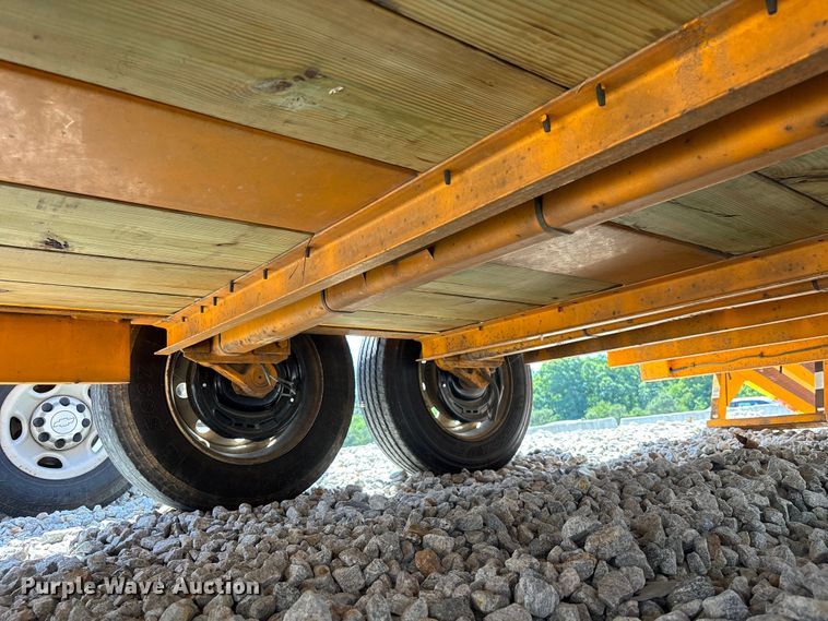 image for item YA3098 2020 Lucon 5T142BW-HDP equipment trailer with 2016 Ditch Witch 410SX trencher