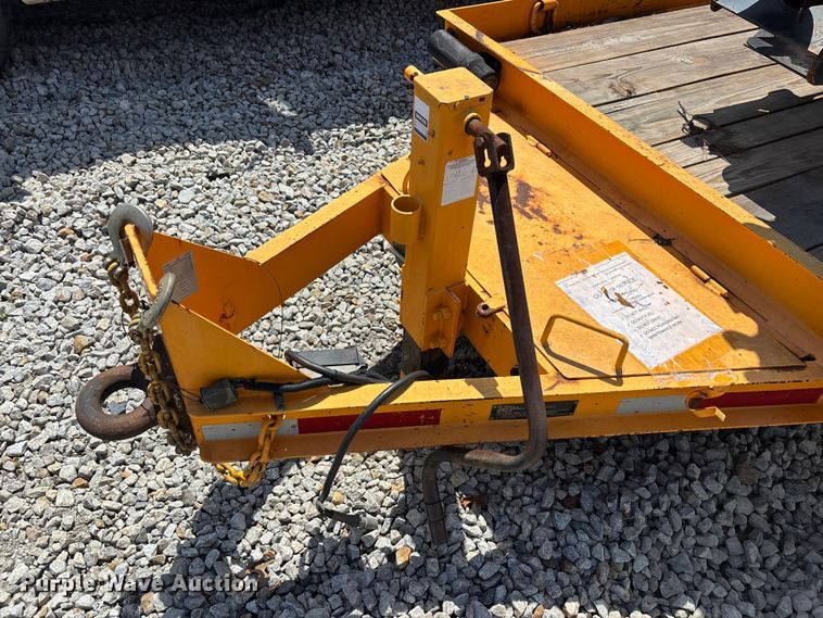image for item YA3098 2020 Lucon 5T142BW-HDP equipment trailer with 2016 Ditch Witch 410SX trencher
