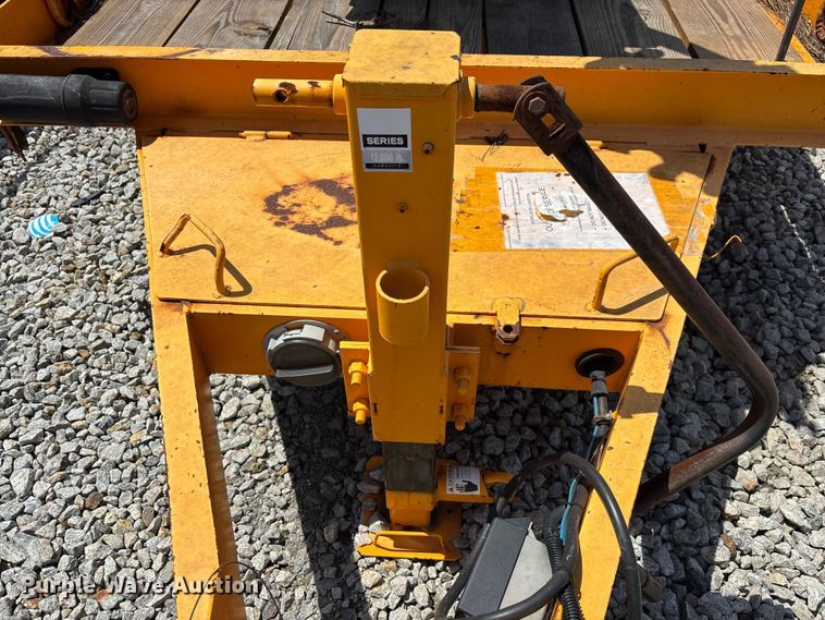image for item YA3098 2020 Lucon 5T142BW-HDP equipment trailer with 2016 Ditch Witch 410SX trencher