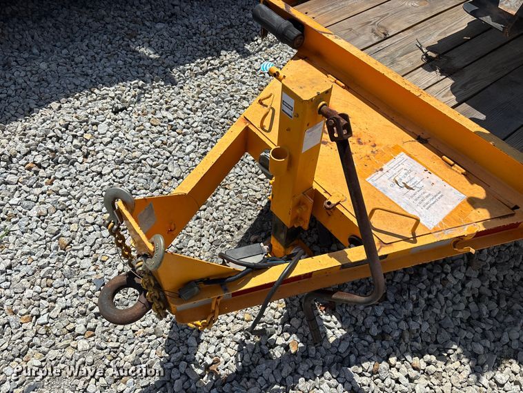 image for item YA3098 2020 Lucon 5T142BW-HDP equipment trailer with 2016 Ditch Witch 410SX trencher