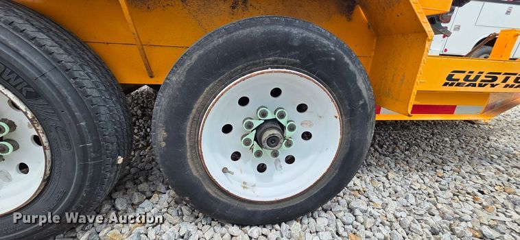 image for item YA3098 2020 Lucon 5T142BW-HDP equipment trailer with 2016 Ditch Witch 410SX trencher