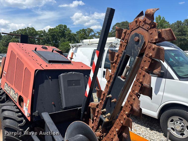 image for item YA3098 2020 Lucon 5T142BW-HDP equipment trailer with 2016 Ditch Witch 410SX trencher