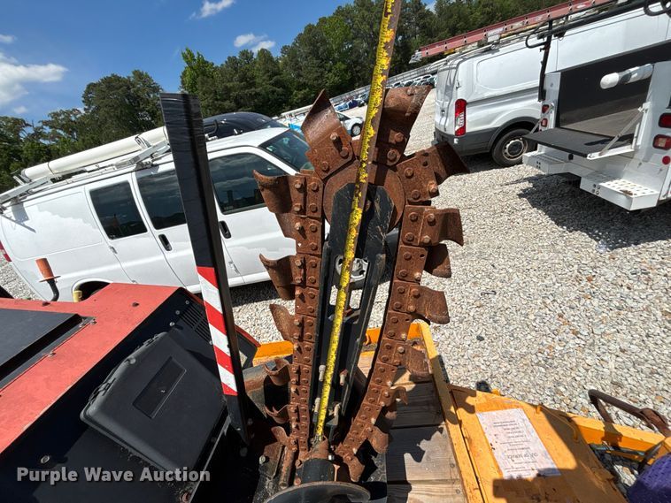 image for item YA3098 2020 Lucon 5T142BW-HDP equipment trailer with 2016 Ditch Witch 410SX trencher