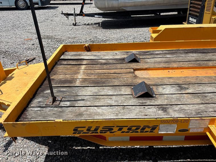 image for item YA3109 2020 Lucon ST142BW-HDP equipment trailer