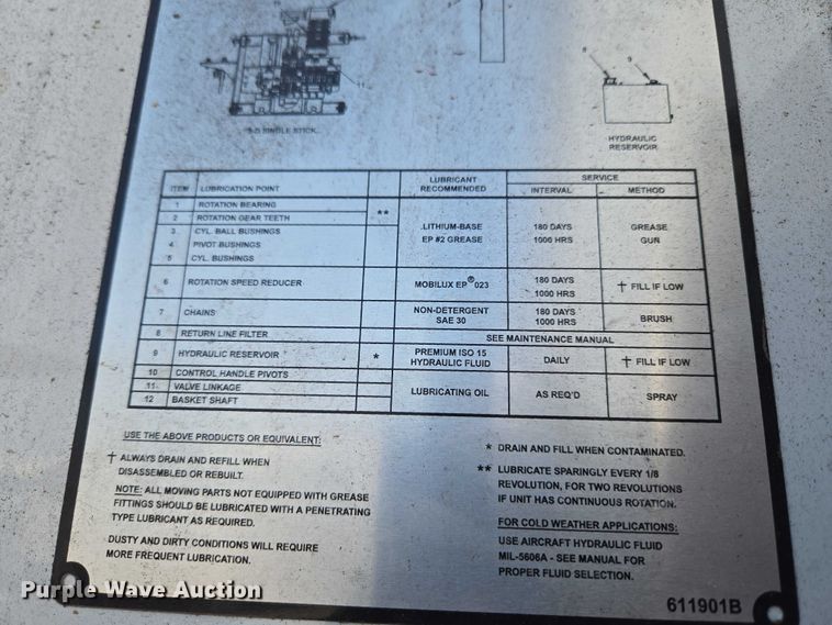 image for item YA3193 2017 Ford F750 forestry bucket truck