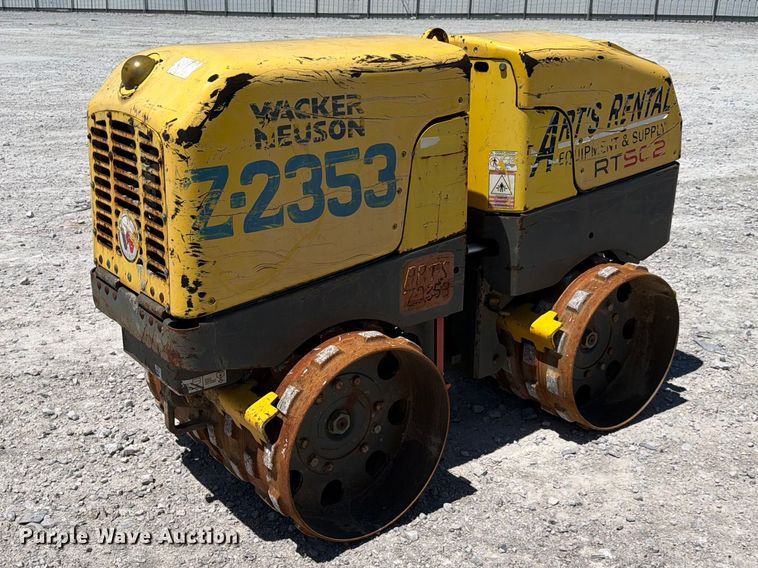 image for item YA3279 2012 Wacker Neuson RTSC2 trench compactor