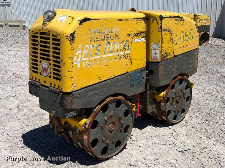 image for item YA3280 2014 Wacker Neuson RTSC2 trench compactor