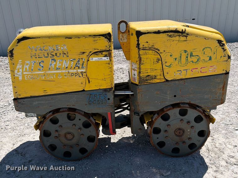 image for item YA3280 2014 Wacker Neuson RTSC2 trench compactor