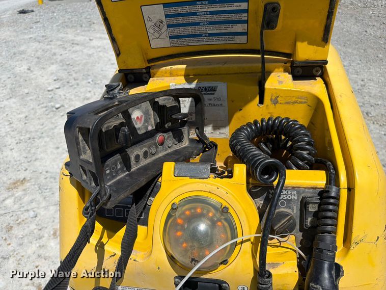 image for item YA3280 2014 Wacker Neuson RTSC2 trench compactor
