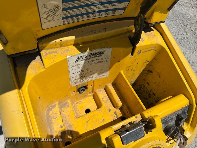 image for item YA3280 2014 Wacker Neuson RTSC2 trench compactor