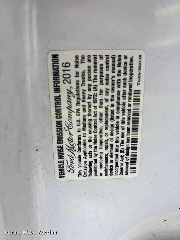 image for item YA3330 2016 Ford F750 Super Duty forestry bucket truck