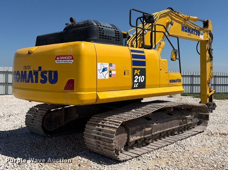 image for item YA3353 2022 Komatsu PC210LC-11 excavator