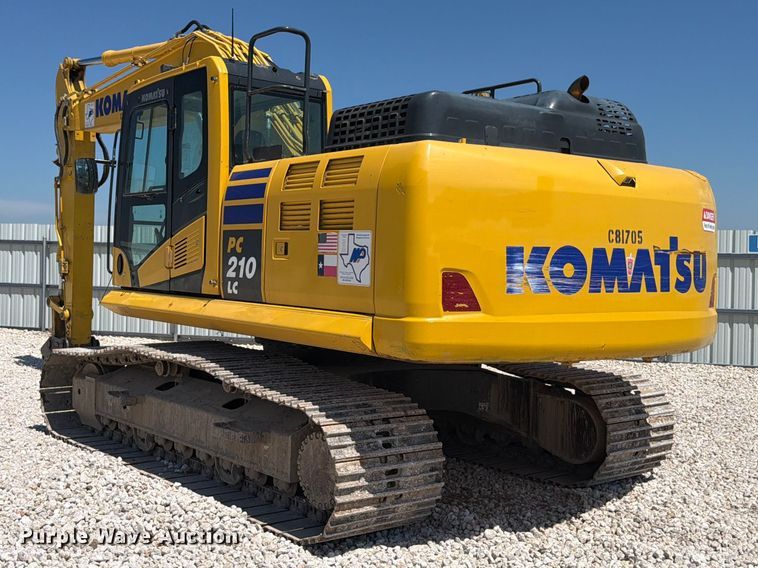 image for item YA3353 2022 Komatsu PC210LC-11 excavator