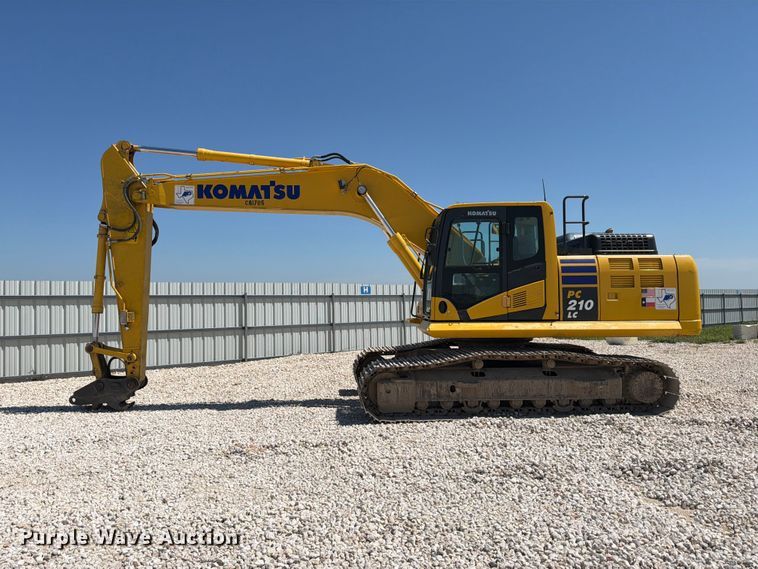 image for item YA3353 2022 Komatsu PC210LC-11 excavator