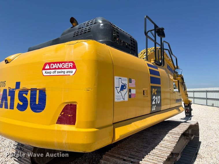 image for item YA3353 2022 Komatsu PC210LC-11 excavator
