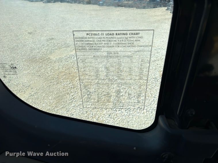 image for item YA3353 2022 Komatsu PC210LC-11 excavator